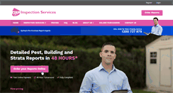 Desktop Screenshot of pinkinspections.com.au